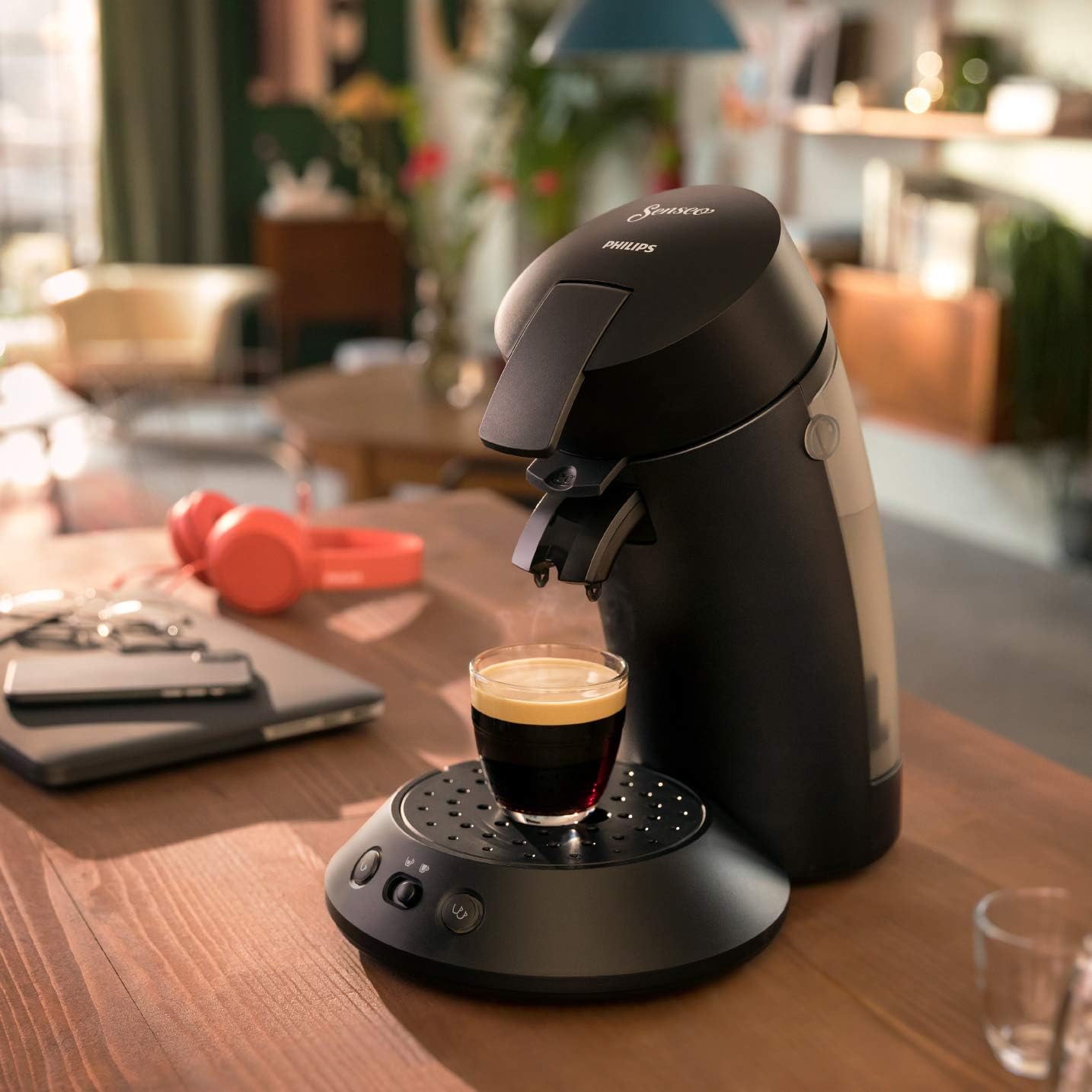 Detalle 2 de Philips Senseo Original Plus 0,7 L Kaffeepadmaschine