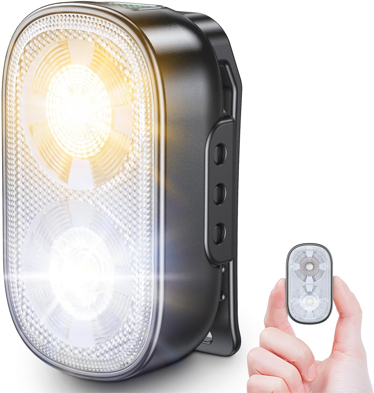 Glangeh Mini Linterna Recargable 500LM 10 Modos Clip 🔦