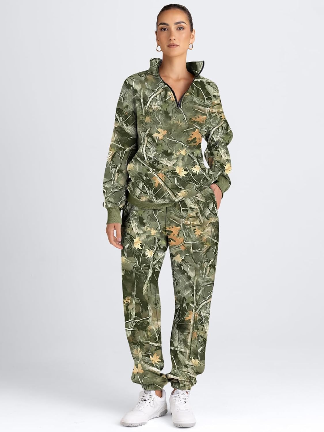 Detalle 2 de AUTOMET Women's Sweatsuit, Cotton-Polyester Blend