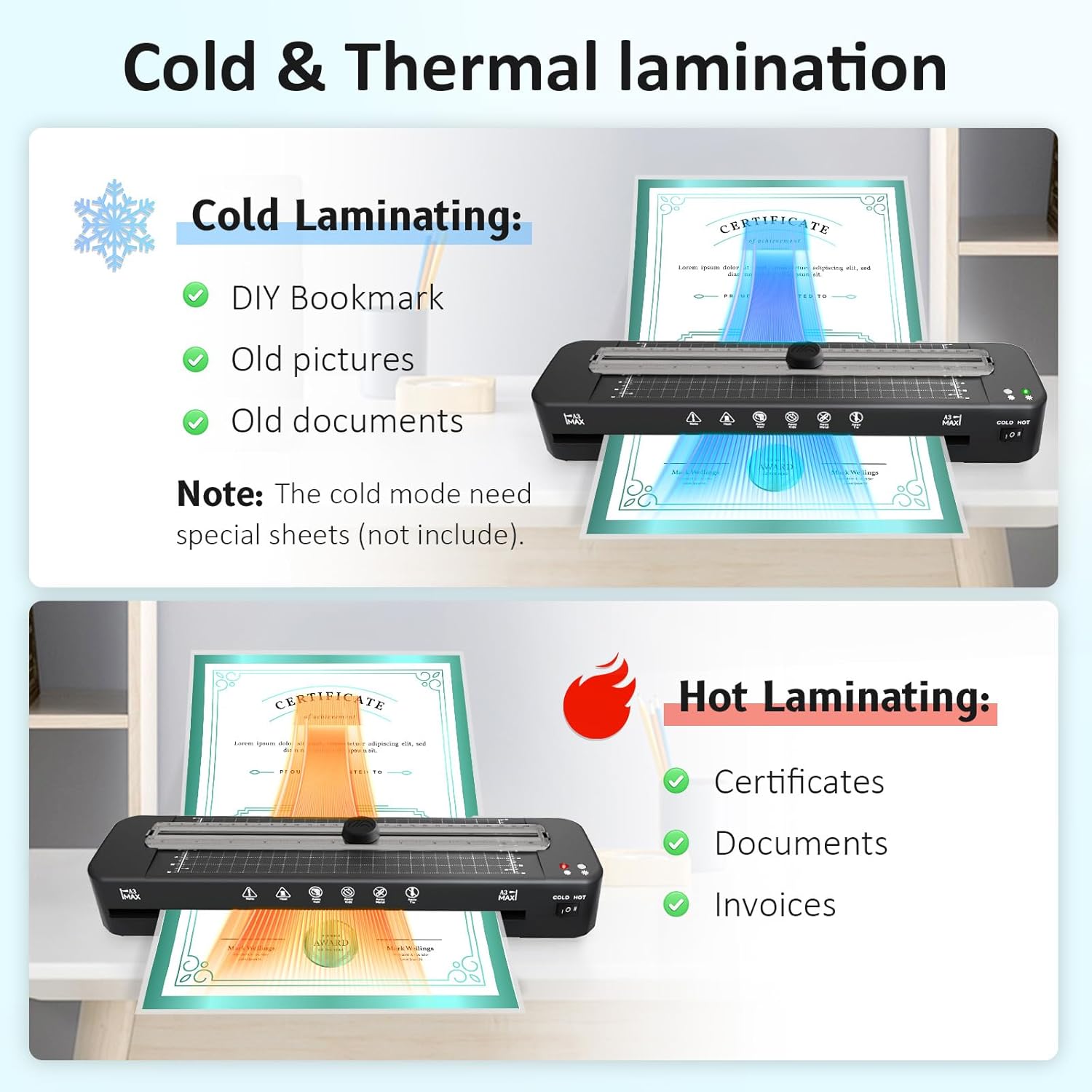Thumbnail 2 de 13 Inch Laminator Machine 📎