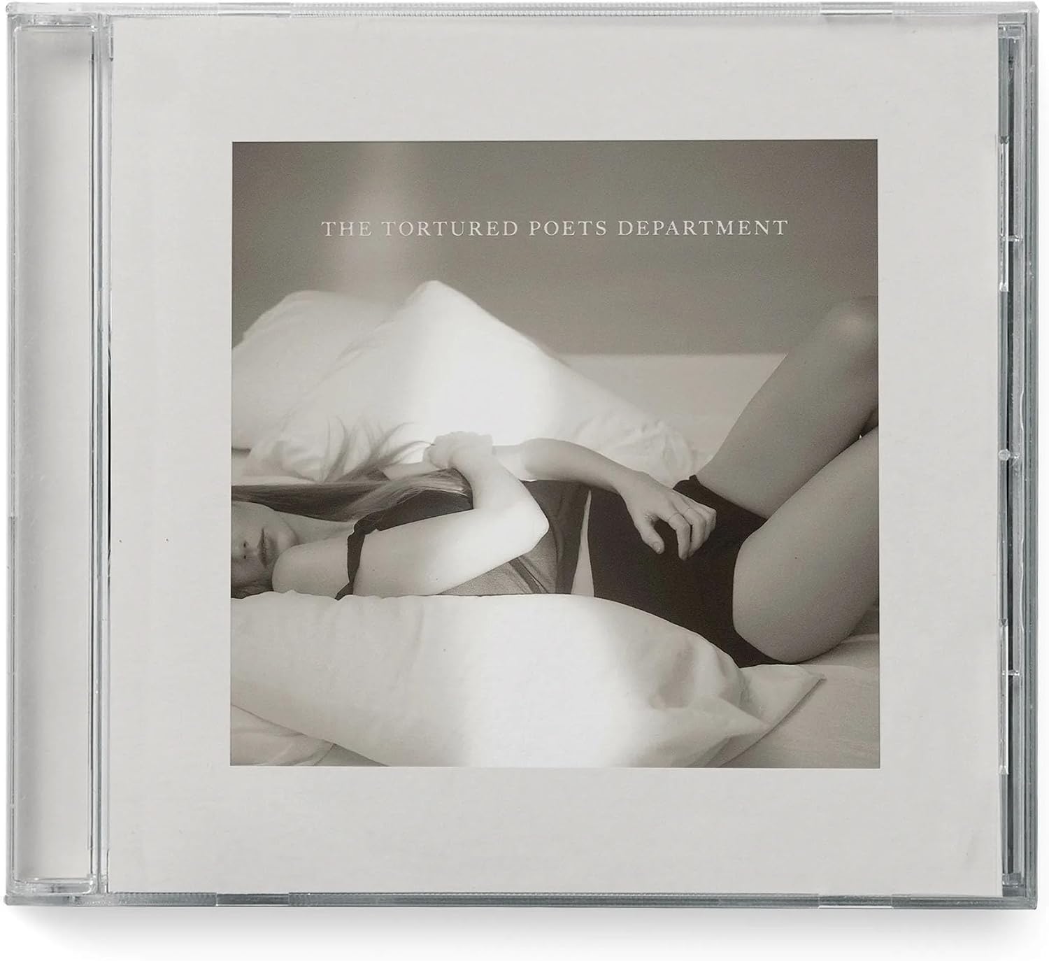 Detalle de Taylor Swift The Tortured Poets Department CD with 17 tracks and The Manuscript