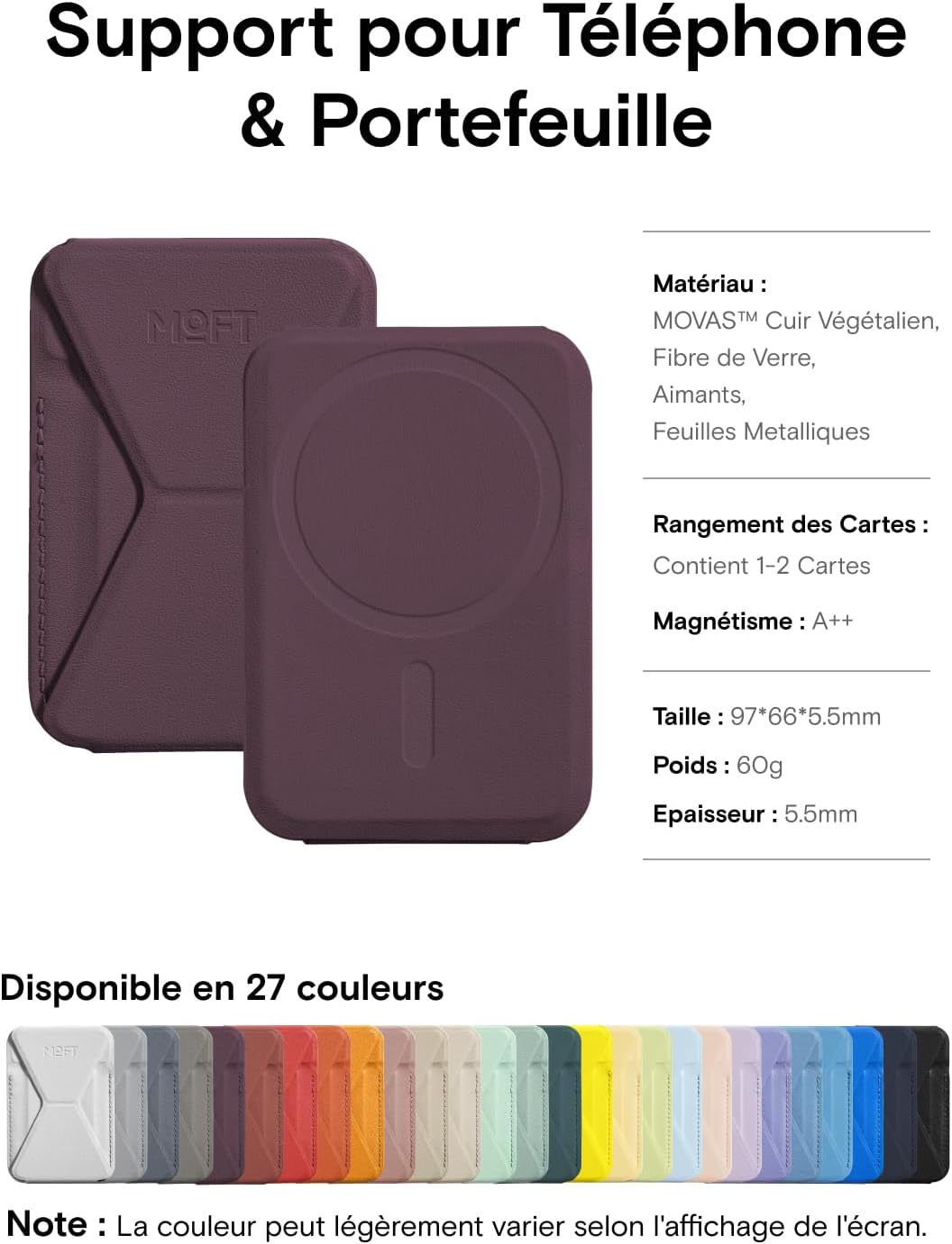 Thumbnail 4 de MOFT Porte Carte Magsafe 0,5 mm