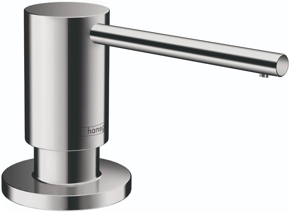 Detalle de Hansgrohe Bath and Kitchen SinkSoap Focus 3 pouces – Distributeur de savon Chrome (40438001)