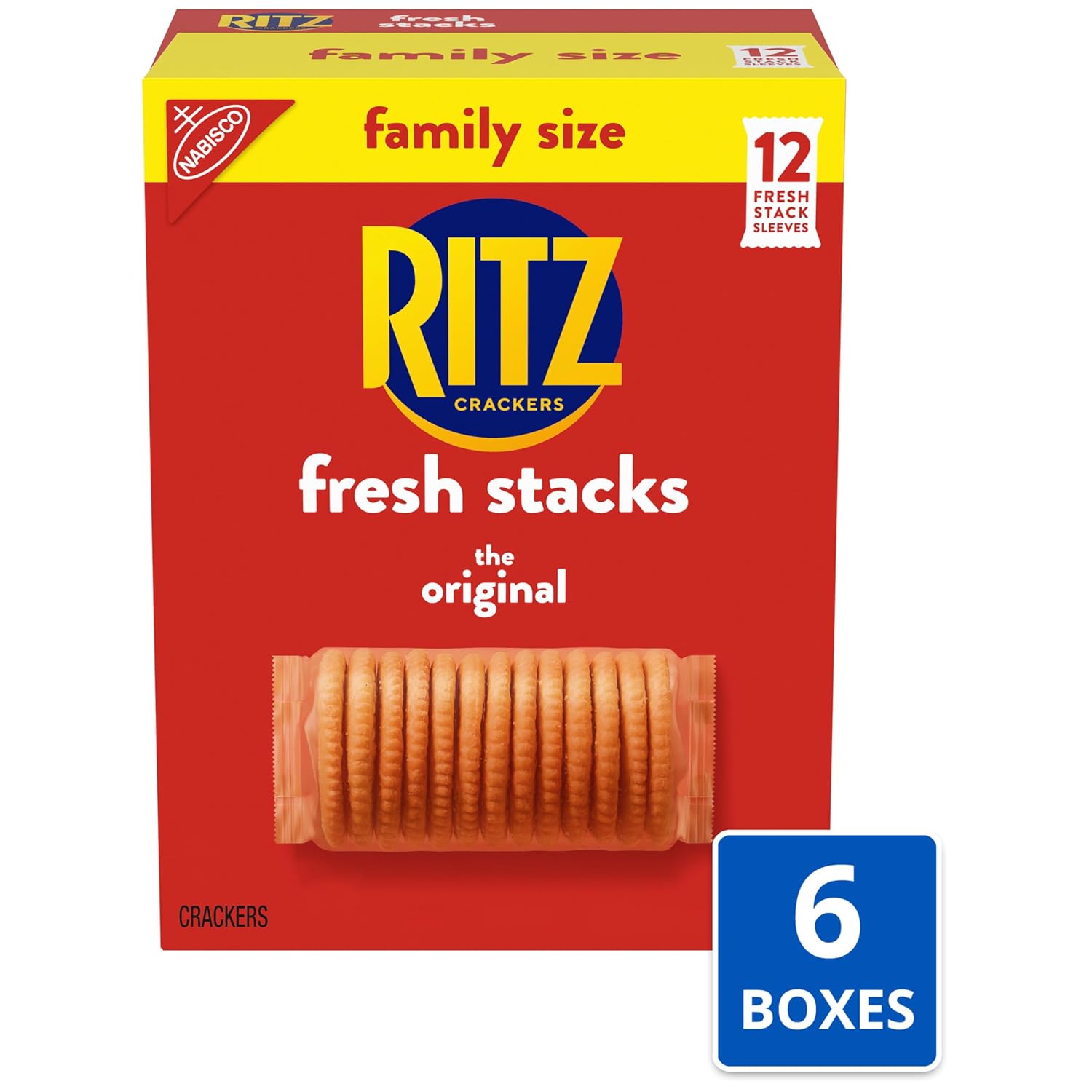 Detalle 2 de RITZ 10044000045750 Fresh Stacks Original Crackers, 72 Individually Wrapped Packs