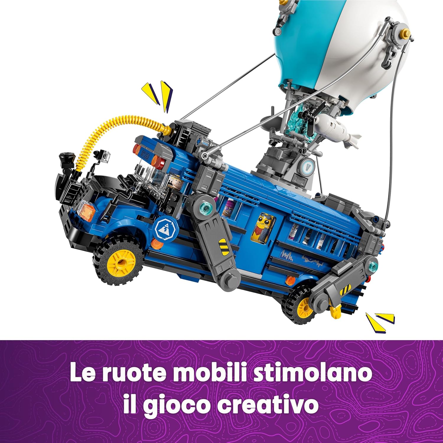 Detalle de LEGO Fortnite Bus della Battaglia 77073