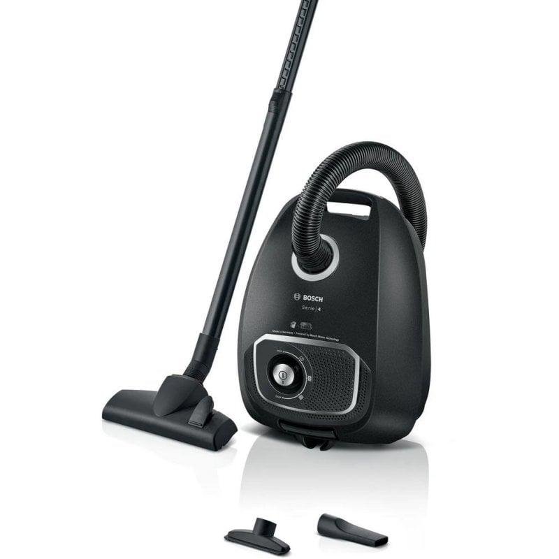 Detalle de Aspiradora trineo Bosch Serie 4 BGB41BA1 600W | Filtro HEPA y 4L