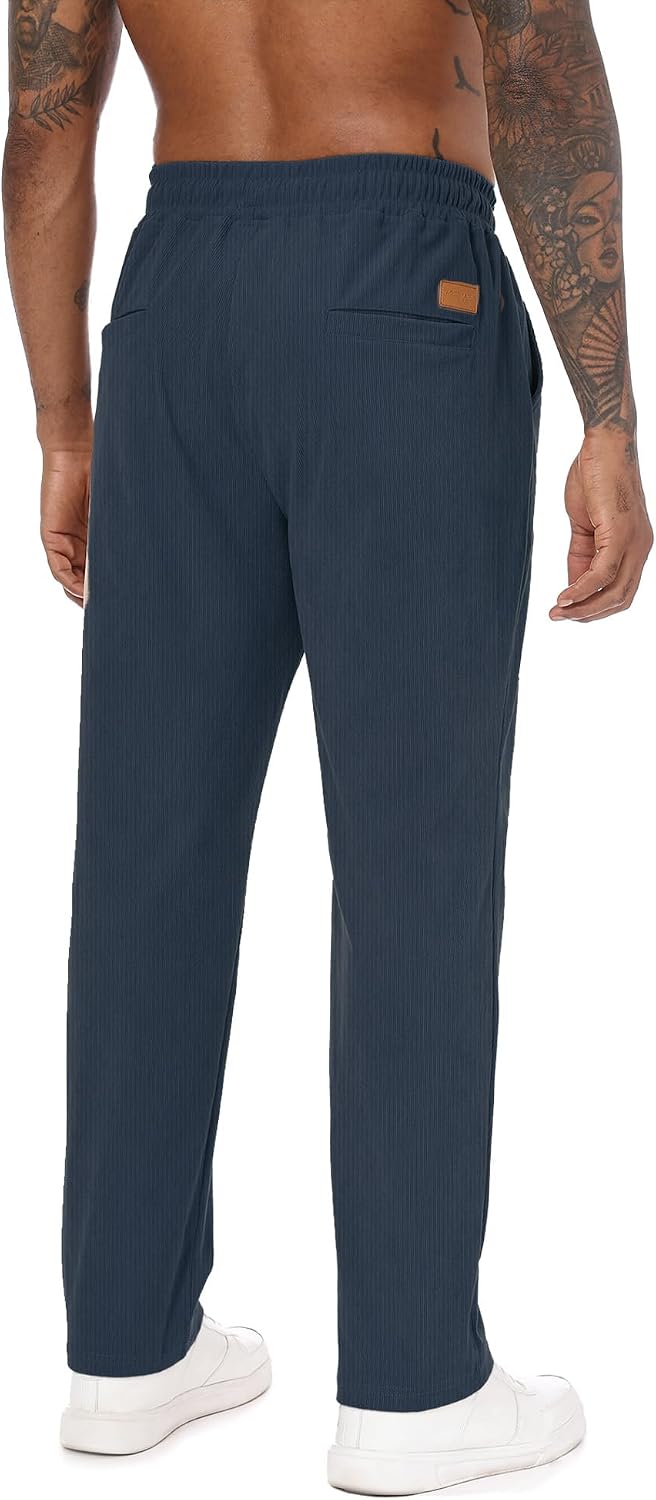 Detalle 2 de Yageshark Pantalon velours côtelé 100 % polyester