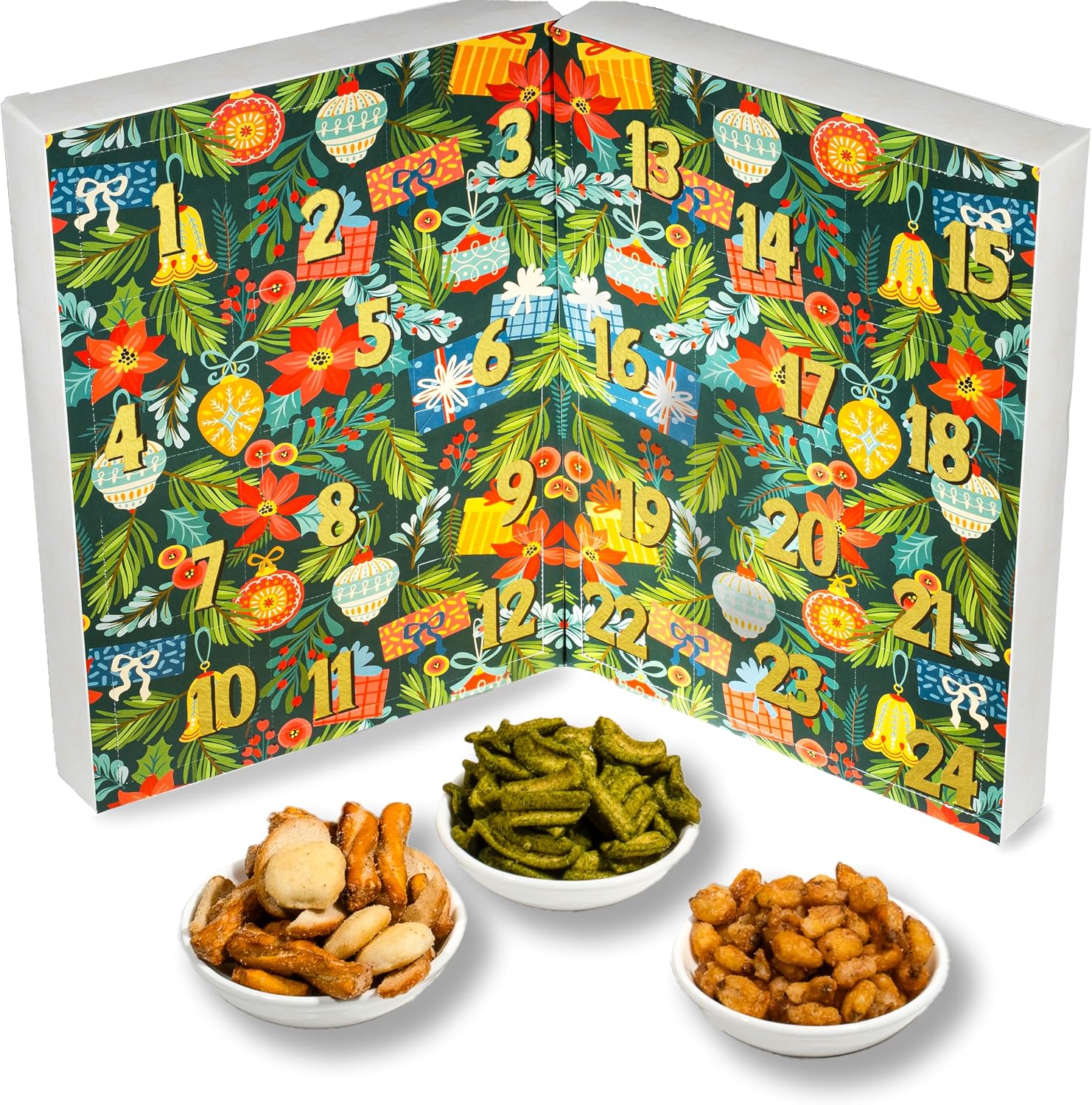 Detalle de SUGAR PLUM 2026 Advent Calendar with 24 Sweet, Savory, and Smoky Snacks
