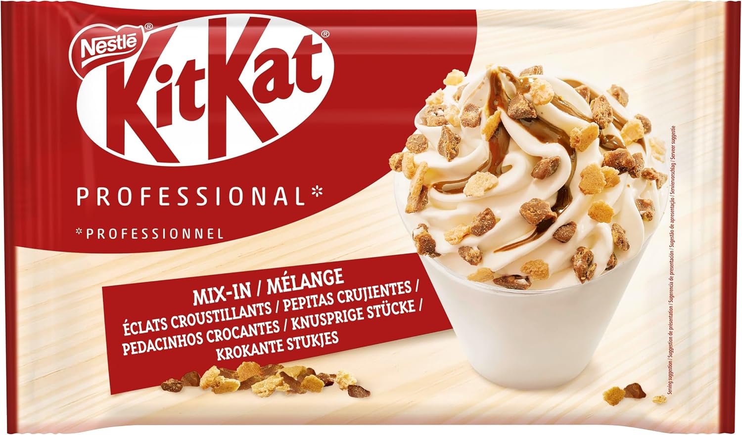 Detalle 2 de Kit Kat Trocitos de Galleta 🍪 400g - Toppings para Postres