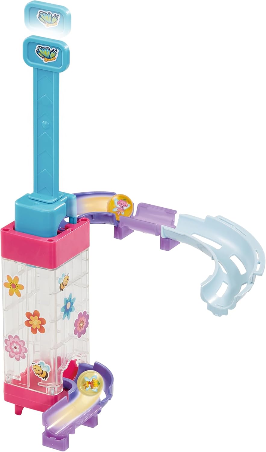 Detalle de VTech Marble Rush Petal Power: Interactive Flower Marble Run for Early Readers