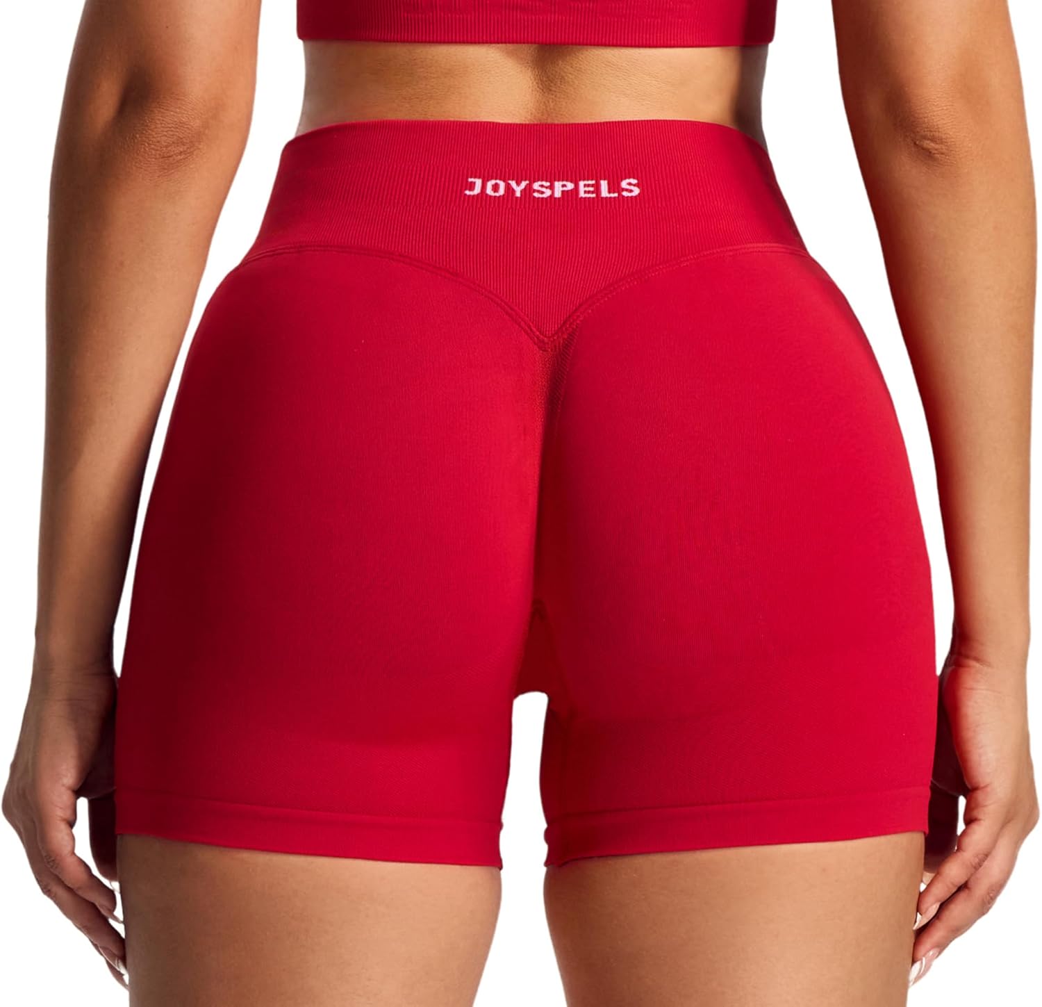 Thumbnail 4 de JOYSPELS Scrunch Butt Sport Short Damen – High-Waist, V-förmiger Bund, Push-Up Booty Shorts