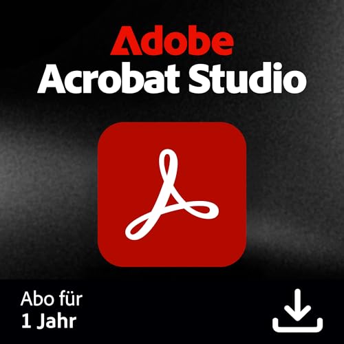 Detalle de Adobe Acrobat Studio – 12 Monate Abo mit KI-Assistent, PDF Spaces & Adobe Express Premium