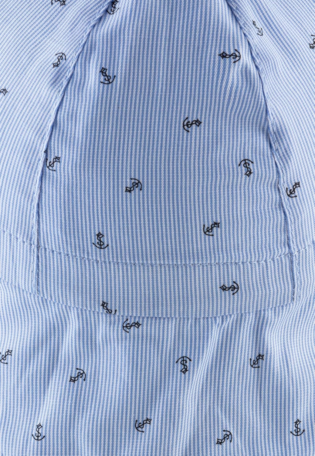 Detalle de Sterntaler Schirmmütze für Jungen mit Bindebändern, Nackenschutz und Anker-Motiv – UV-Schutz 30, 43 cm