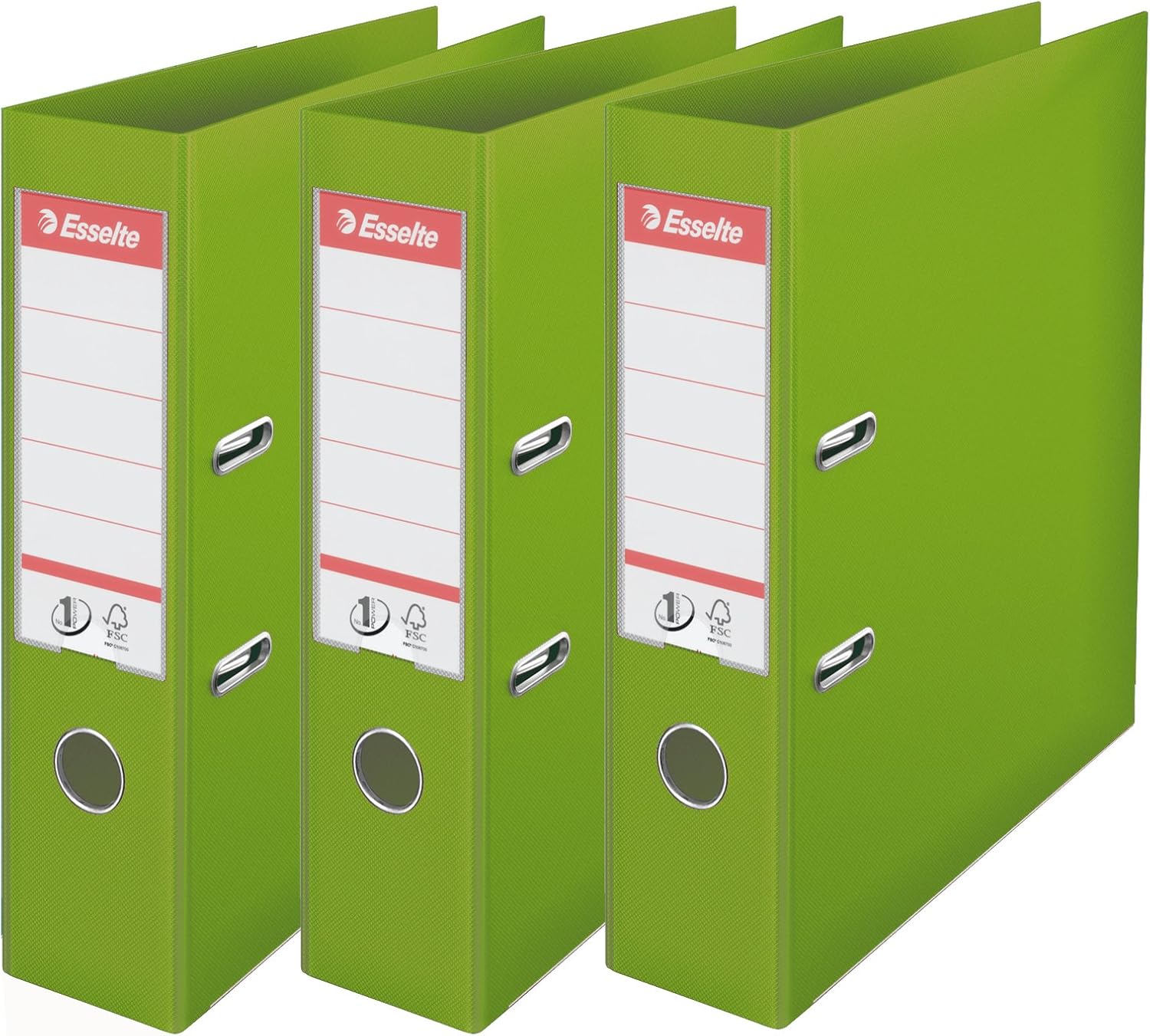 Thumbnail 6 de Esselte Nº1 Power – Pack de 3 classeurs à levier violet (75 mm) – A4