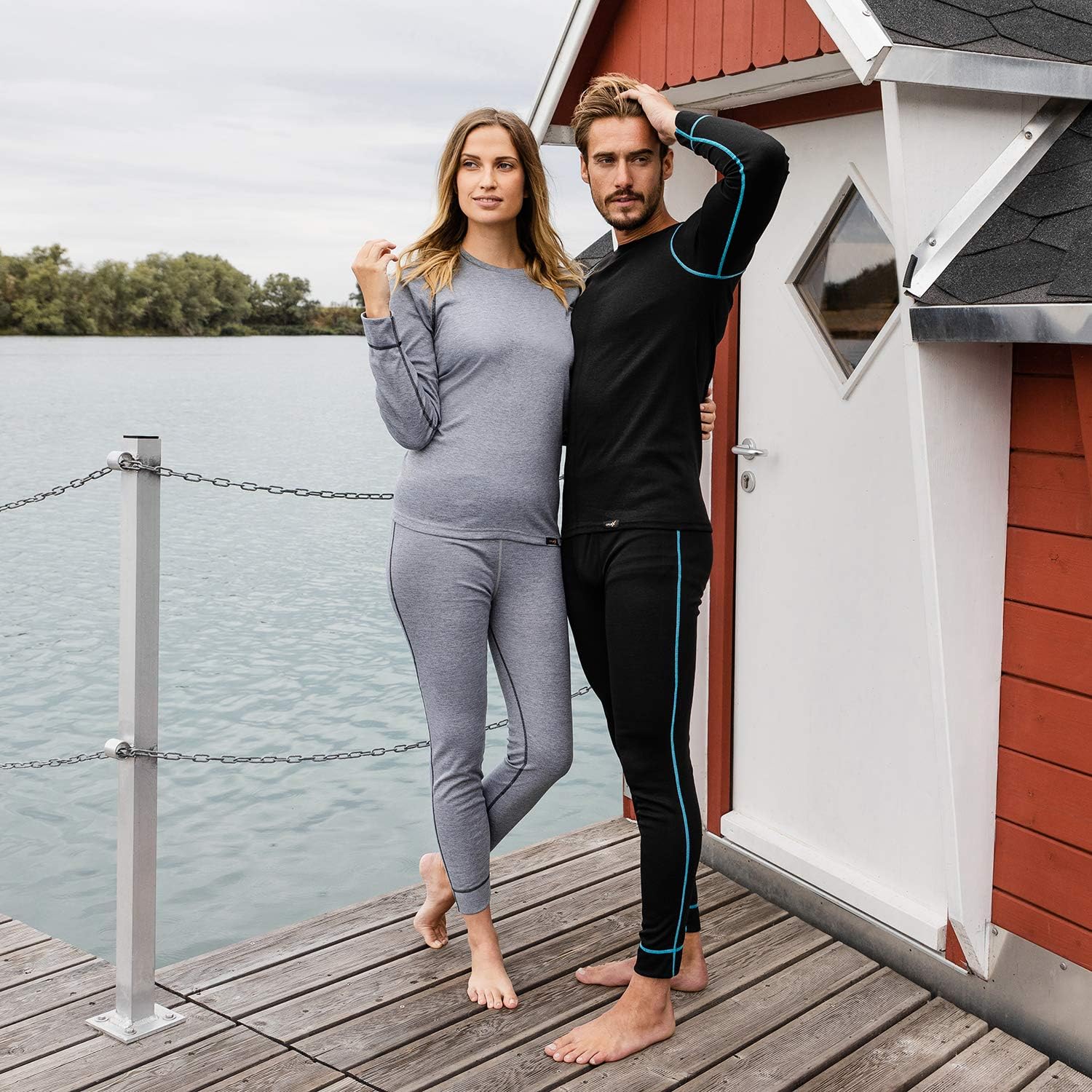 Thumbnail 3 de CFLEX Polardry Women's Thermal Underwear Set, Quick-Dry Long Layer
