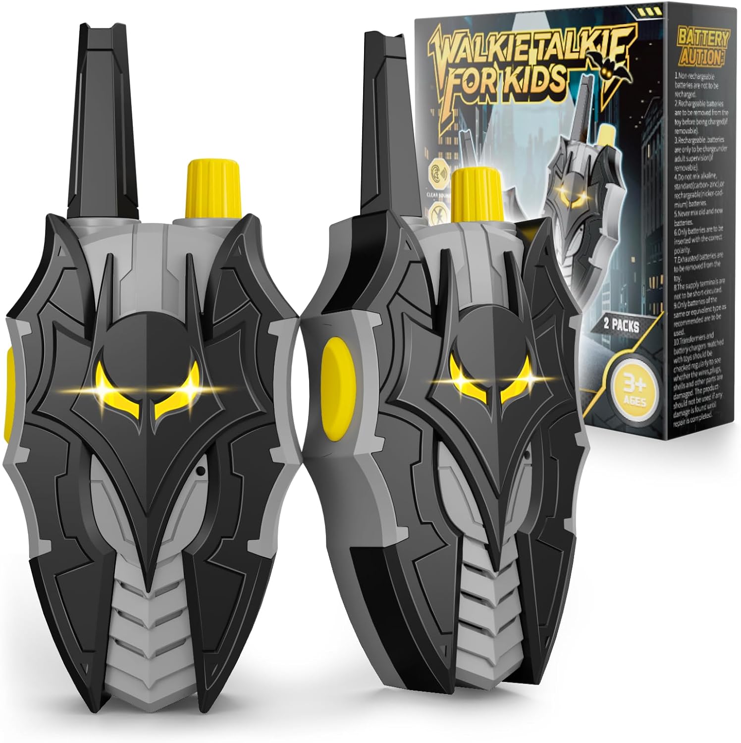 Walkie talkie bambini pipistrello 2000FT