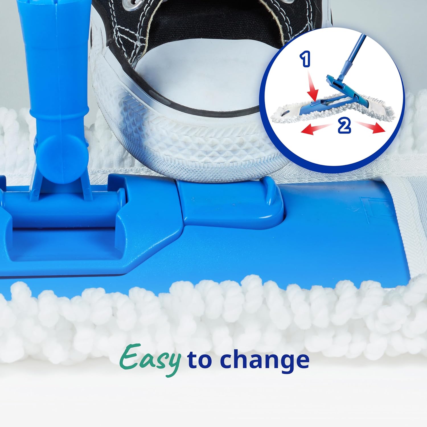 Detalle 1 de Spontex Fiocco Microfibre Extra Flat 80-140 cm
