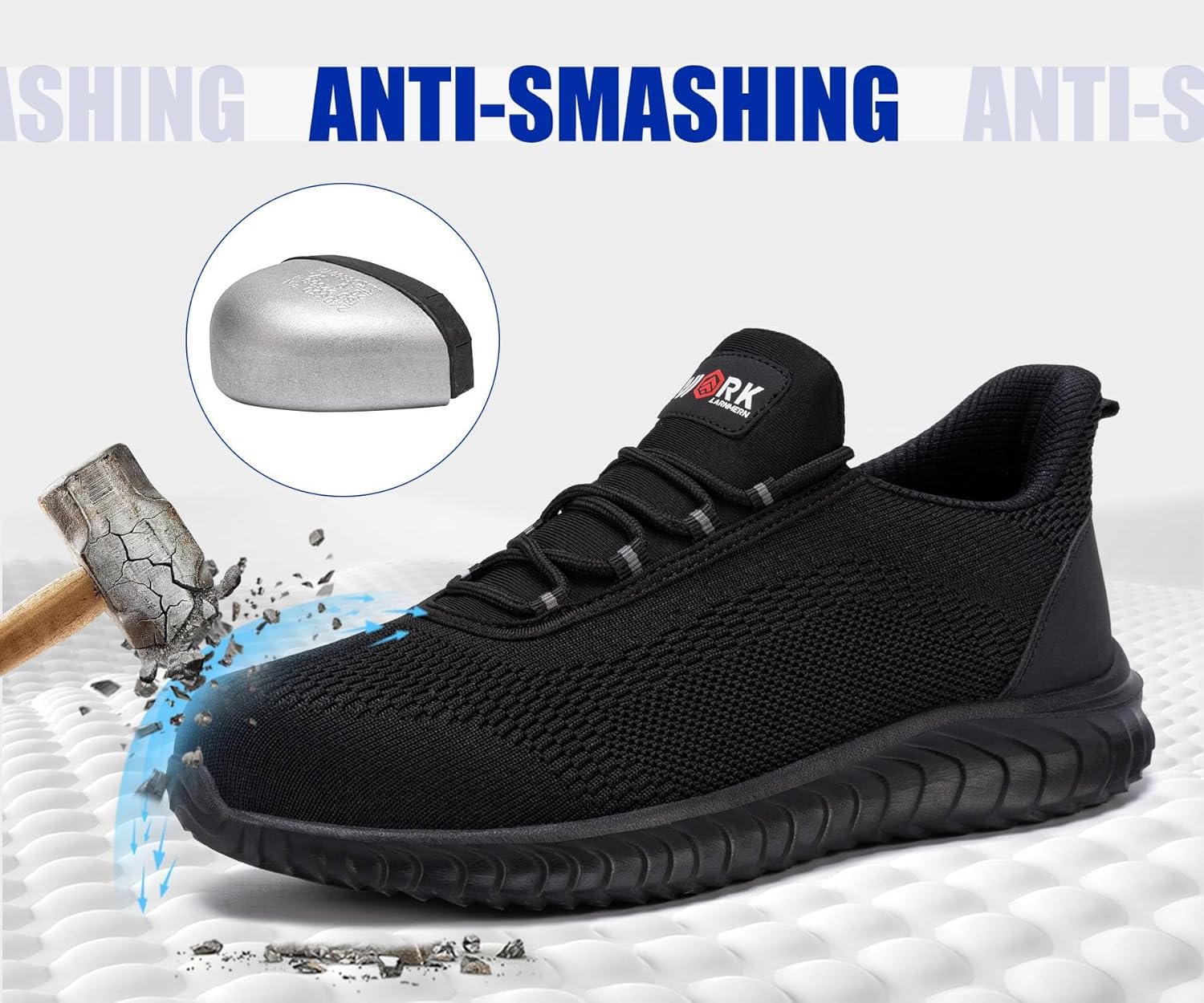 Thumbnail 5 de LARNMERN Sicherheitsschuhe 332 g Slip On