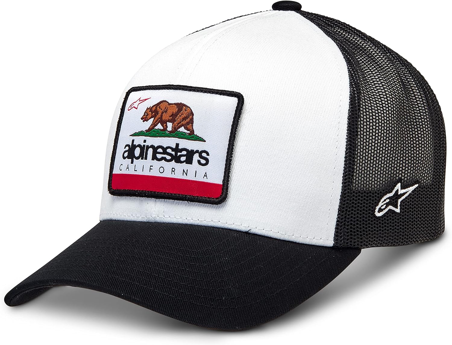 Detalle de Alpinestars 1212-81050 Cali 2.0 – męska czapka trucker z zakrzywionym daszkiem