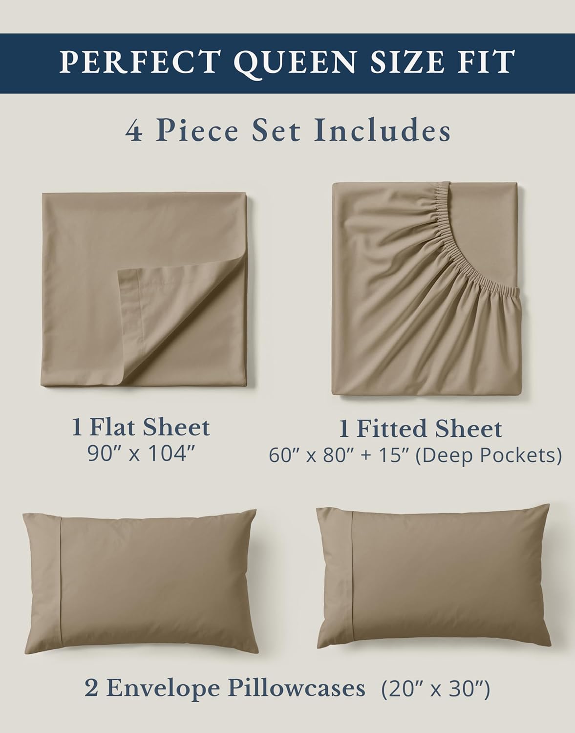 Detalle 2 de Lane Linen Queen organic cotton sheets