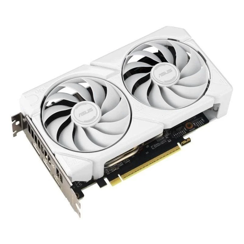 Thumbnail 2 de Asus Radeon RX 9060 XT DUAL WHITE 16GB GDDR6 PCIe 5.0 — potencia gráfica en un formato compacto