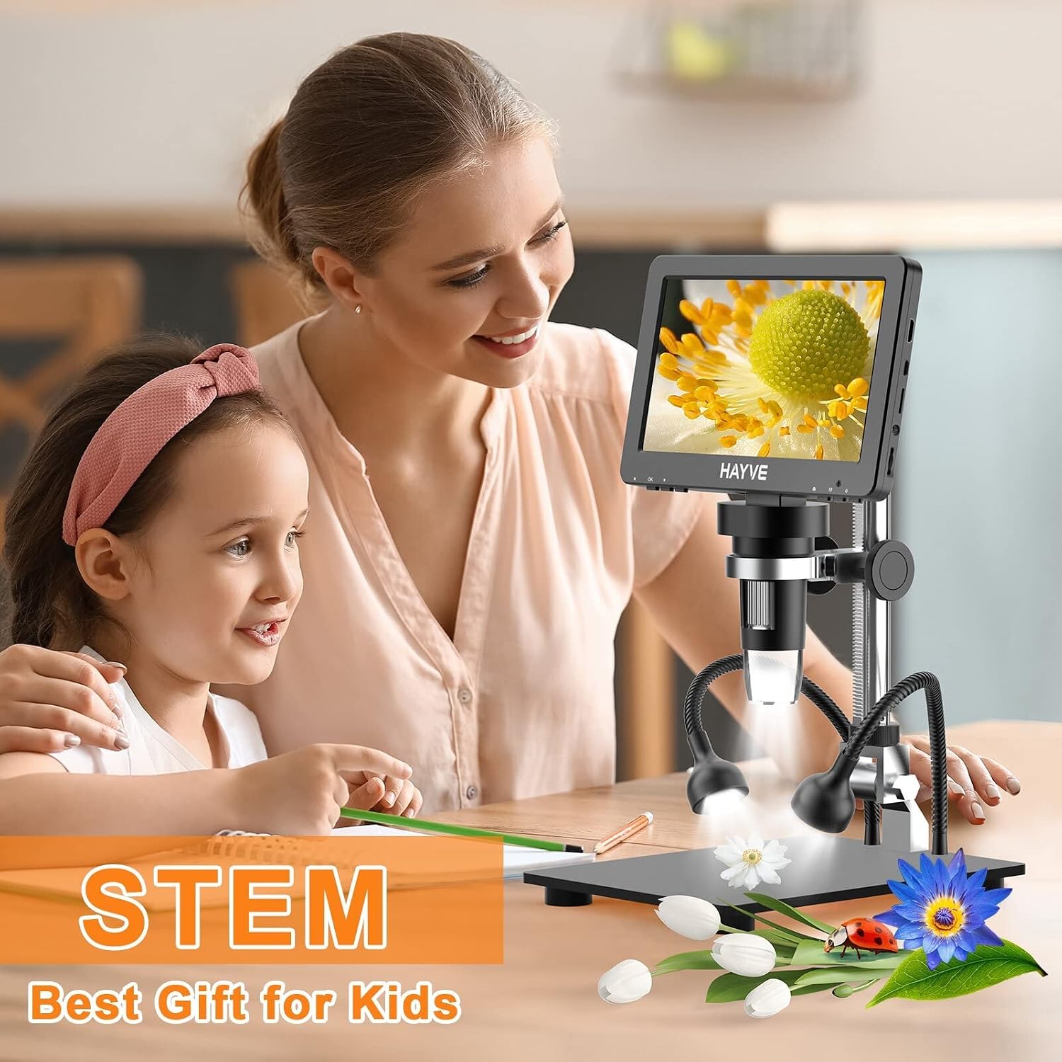 Thumbnail 5 de Digital Microscope 16MP 1200X with 7" IPS screen