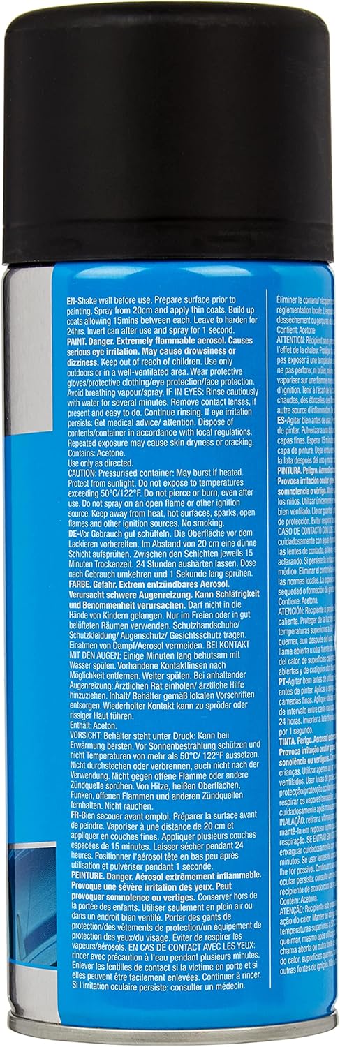 Thumbnail 3 de Hycote Noir Mat 400 ml – peinture aérosol noir mat à haute couverture