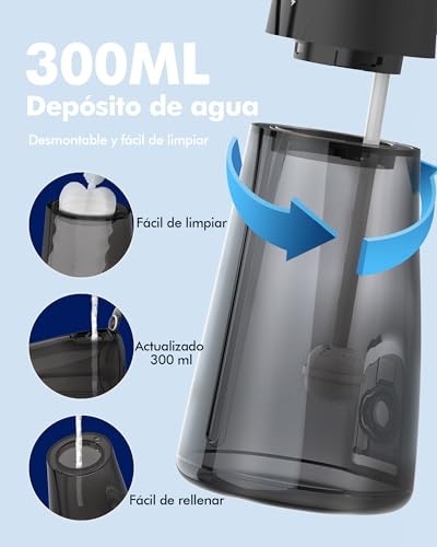 Thumbnail 5 de WAFLOO Irrigador Dental Portátil: 5 Modos, 6 Boquillas y Tanque de 300 ml para Casa y Viaje