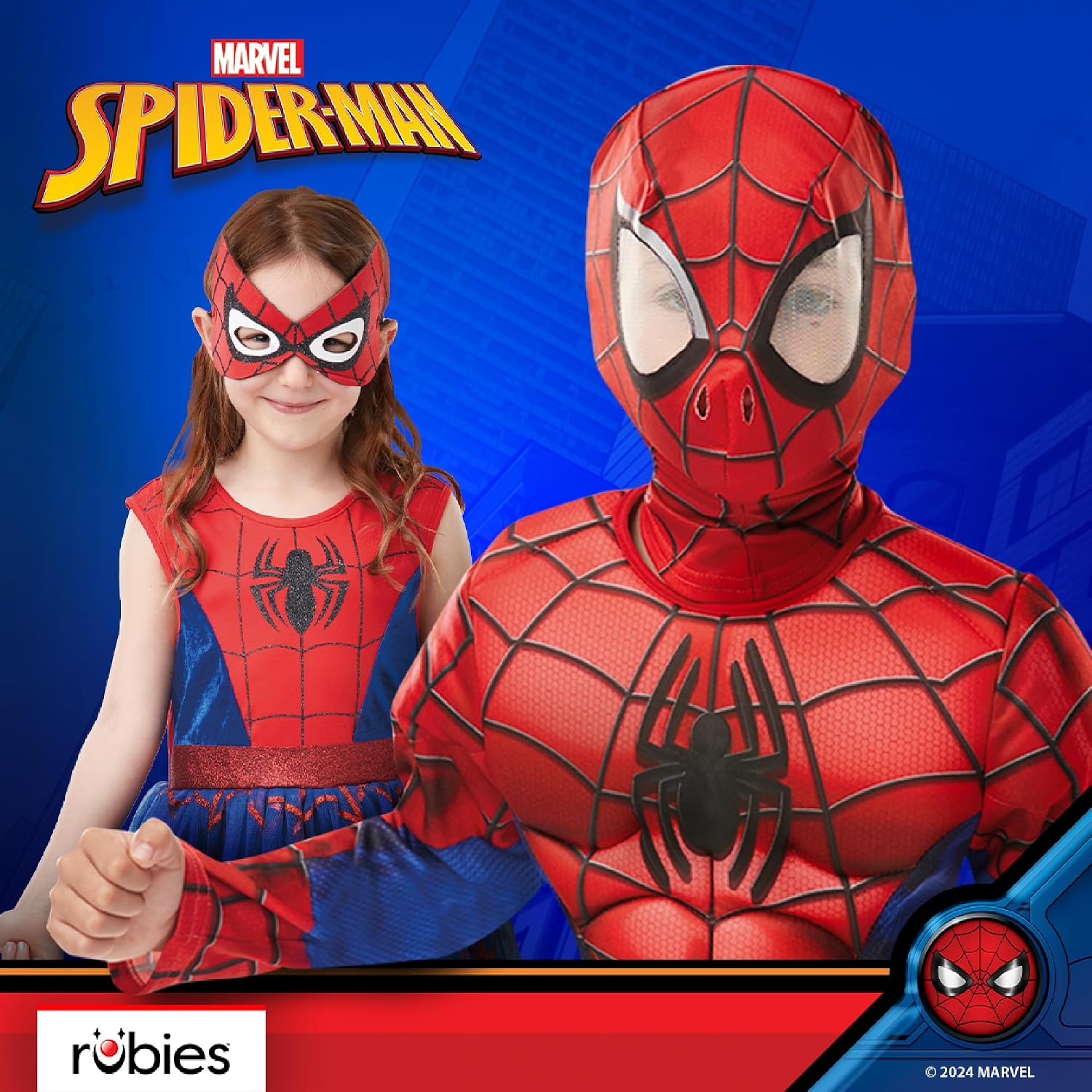 Thumbnail 6 de Rubie's Marvel Spider-Man Deluxe Child Costume