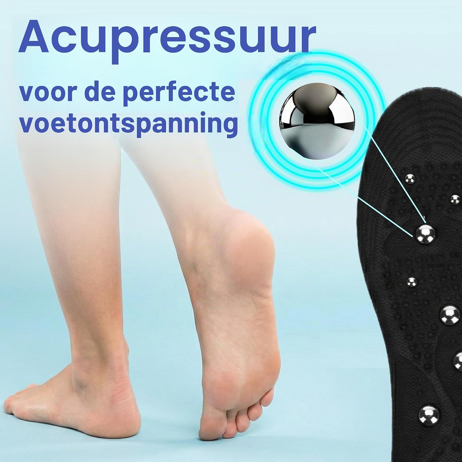 Thumbnail 4 de SilverRack KO-5XAL-D1II magnetische inlegzolen, maat 40–46, polyester