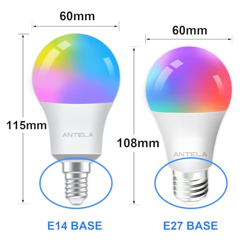 Detalle 2 de ANTELA Bombilla LED Inteligente WiFi E14 806lm
