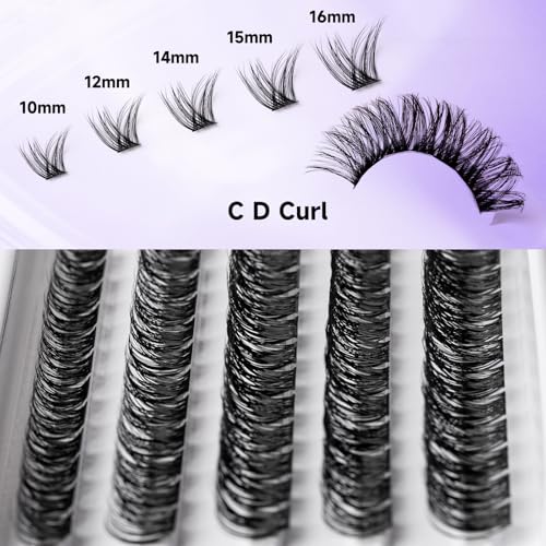Detalle 2 de OP01 Individual Cluster Lashes 120 pcs, Mix 10โ16mm ๐ช