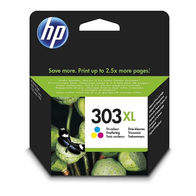 Detalle de HP Cartucho de Tinta Original 303XL Tricolor para HP ENVY Photo 620…
