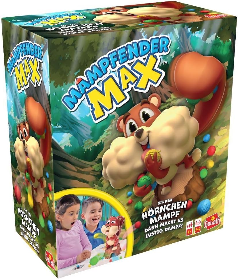 Thumbnail 6 de Goliath Mampfender Max kinderspel met dobbelsteen en snelle reacties