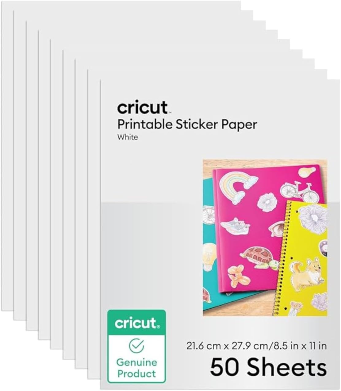 Detalle de Cricut Printable Sticker Paper, 50 Sheets