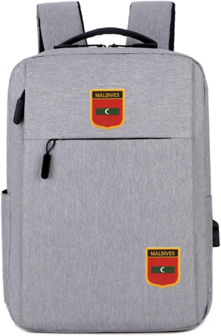 Detalle 2 de Uijokdef Maldives Flag Patch, 2.76 x 2.36 Inch