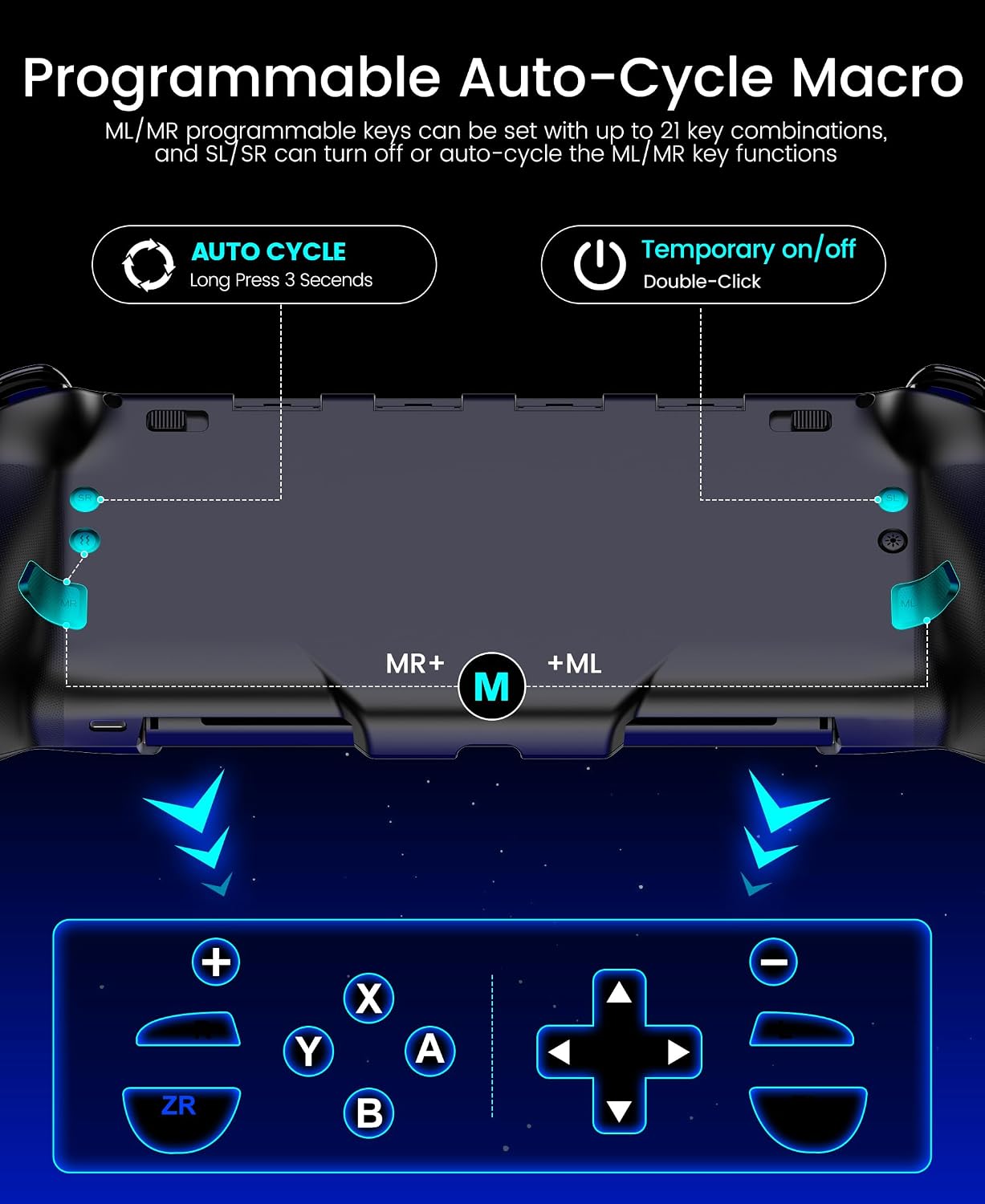 Thumbnail 5 de Spican Switch Pro Controller 4-Button Wireless