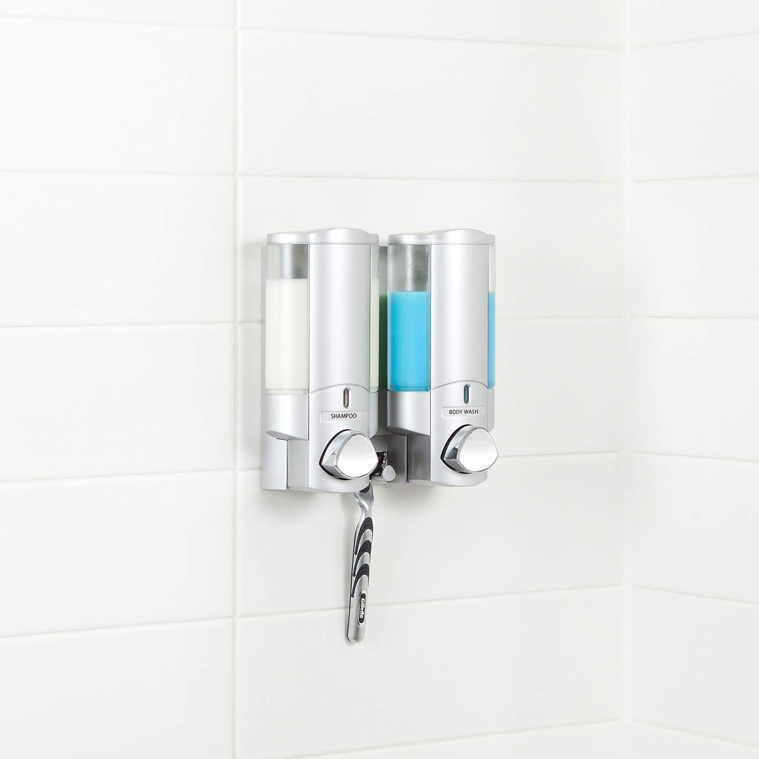 Thumbnail 3 de Better Living Aviva distributeur mural pour deux chambres, finition satinée