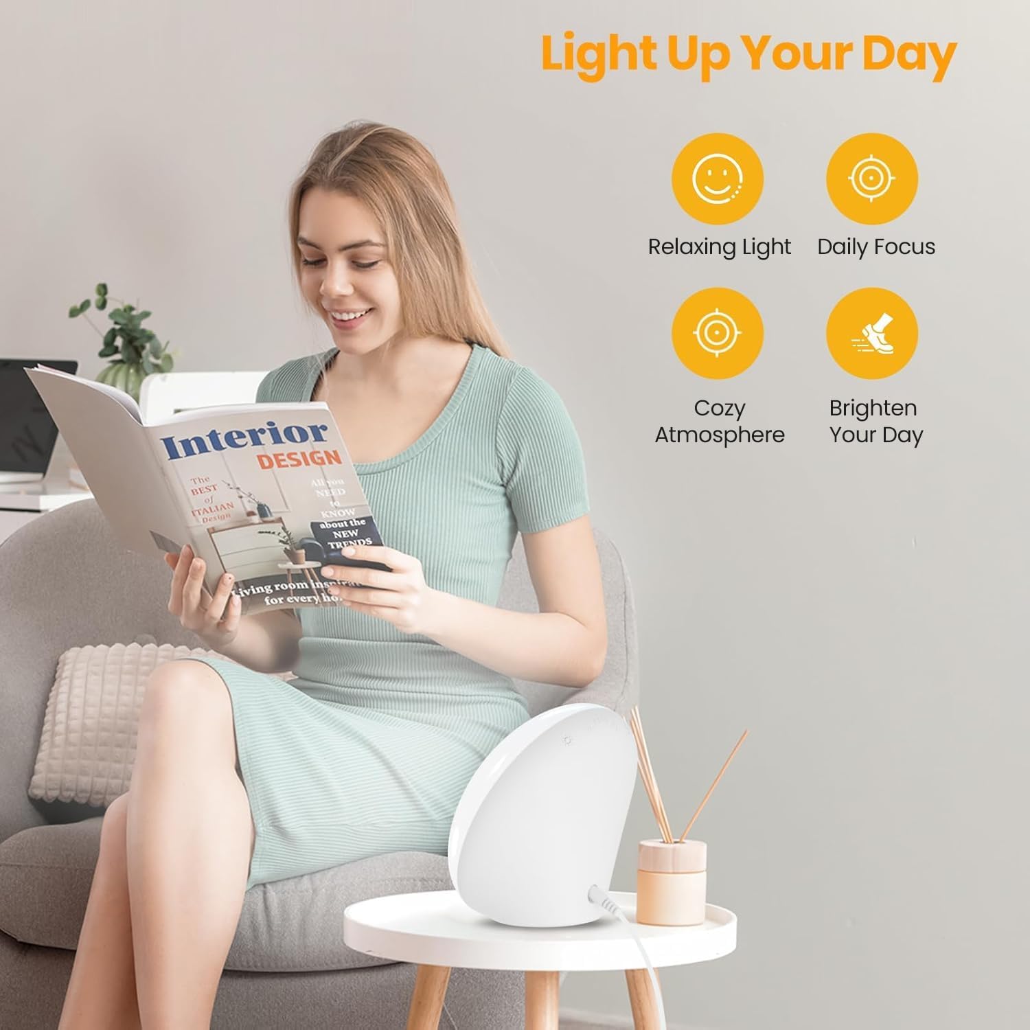 Thumbnail 4 de LASTAR Sun Lamp 10,000 Lux daylight lamp
