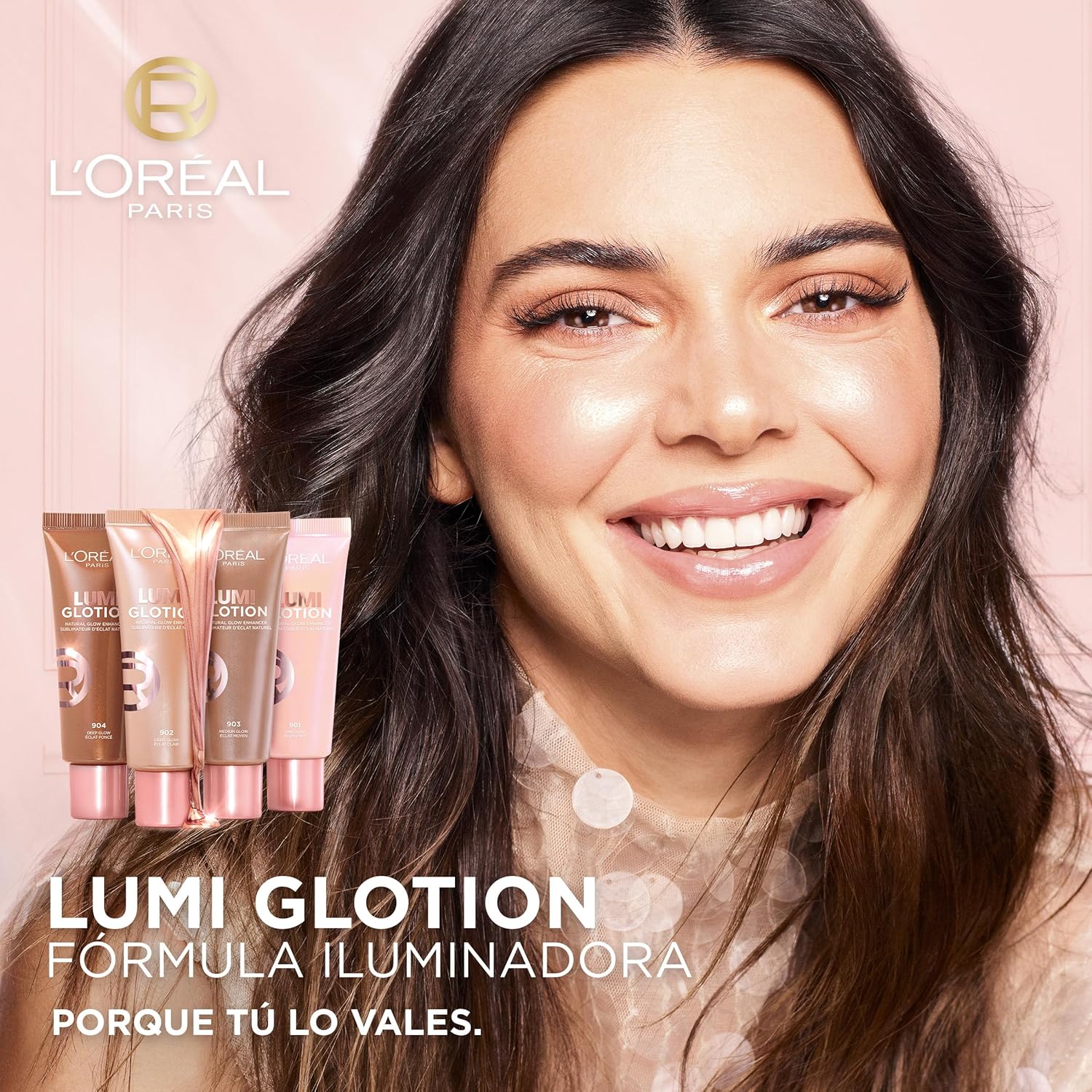 Thumbnail 1 de L'Oréal Paris Lumi Glotion fórmula iluminadora en Tono Medium: glow natural e hidratación ligera