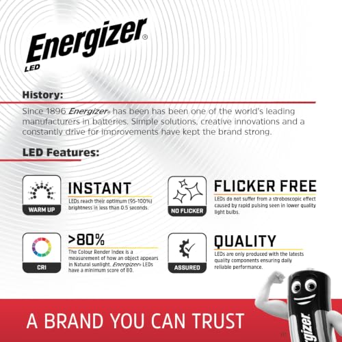 Thumbnail 3 de Energizer GU10 LED Bulbs Warm White 3000K, 50W Equivalent, Pack of 10