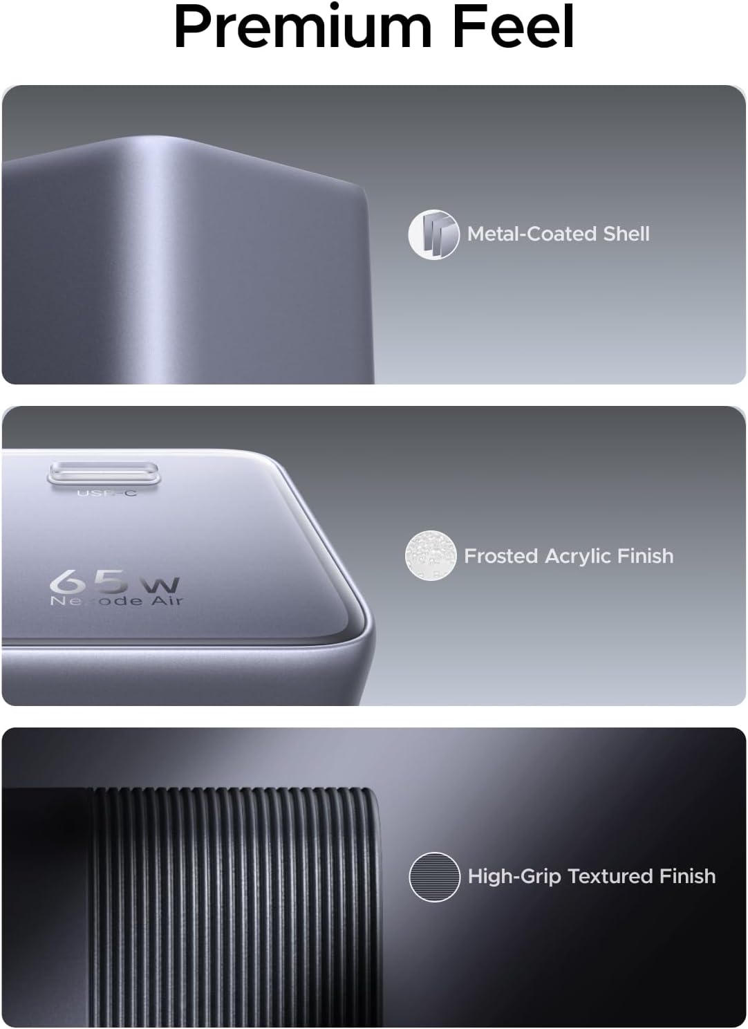 Thumbnail 5 de UGREEN Nexode Air 65W USB-C Charger: Foldable GaN Brick for MacBook Air and More