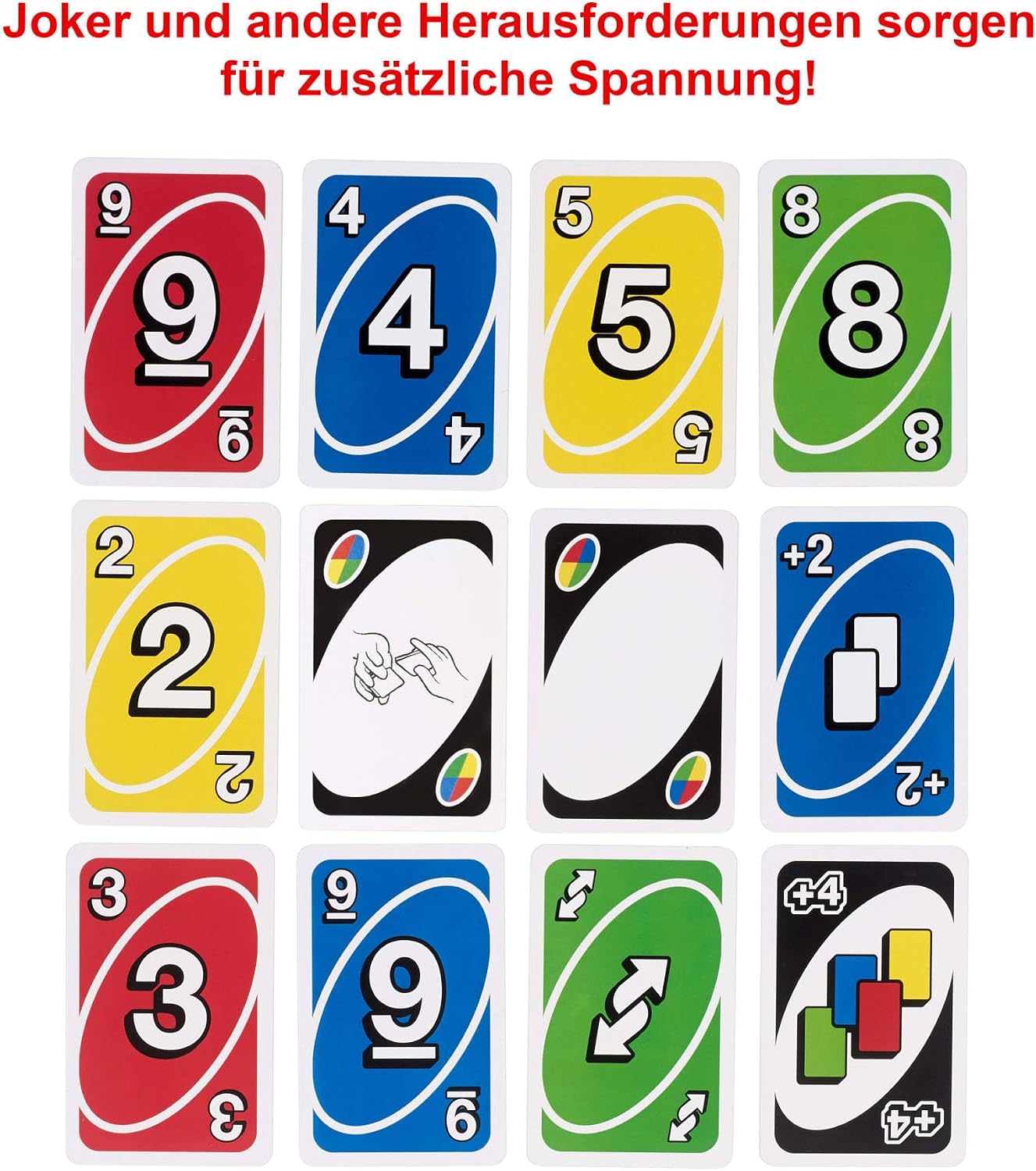 Detalle 2 de Mattel Games UNO Deluxe Gesellschaftsspiel đČ