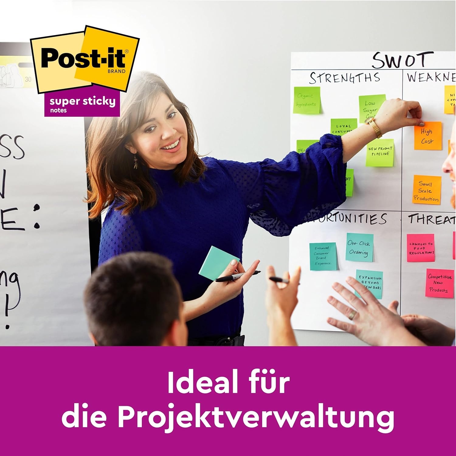 Thumbnail 6 de Post-it Super Sticky Notes Vorteilspackung 90 Blatt