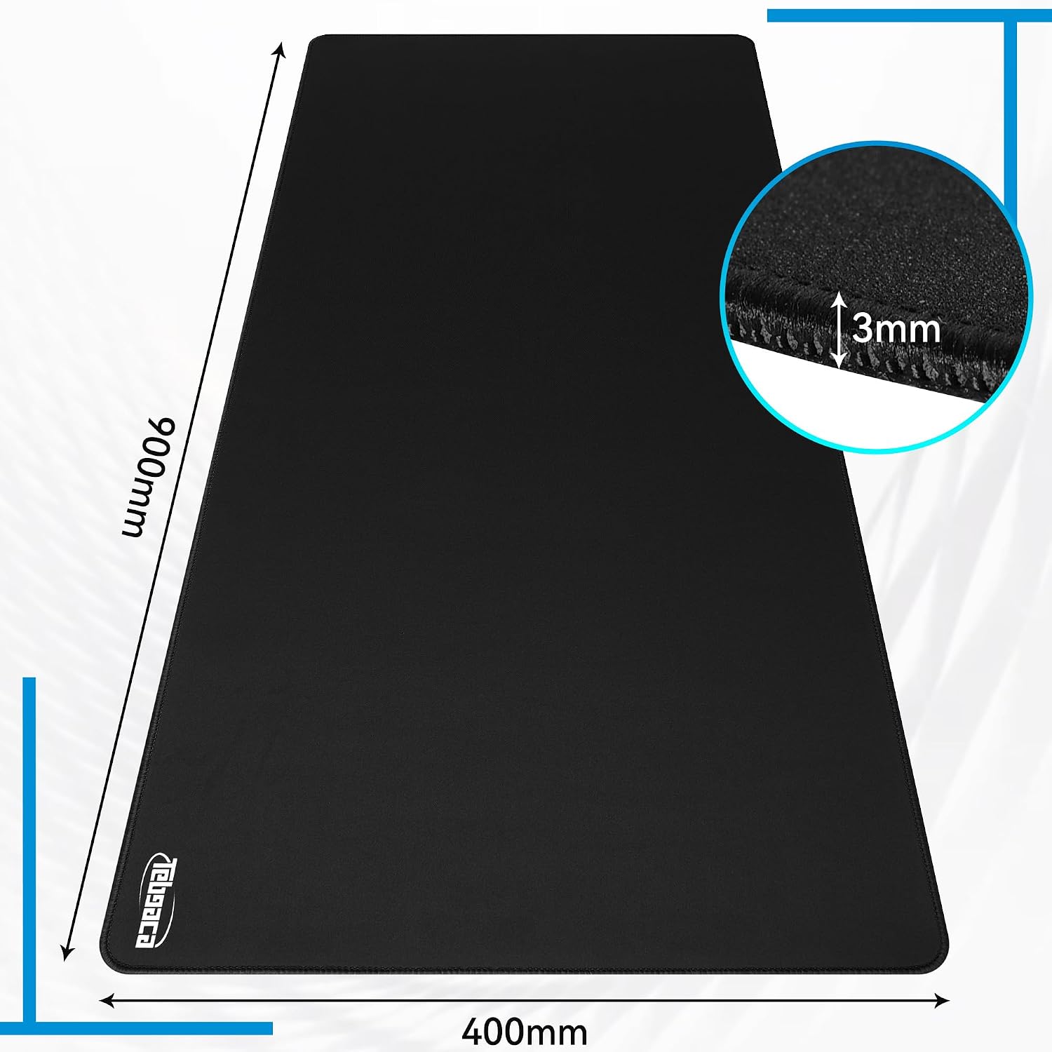 Thumbnail 3 de Tebgaca Gaming Mauspad 900x400mm XXL – Großformat, rutschfest und wasserdicht
