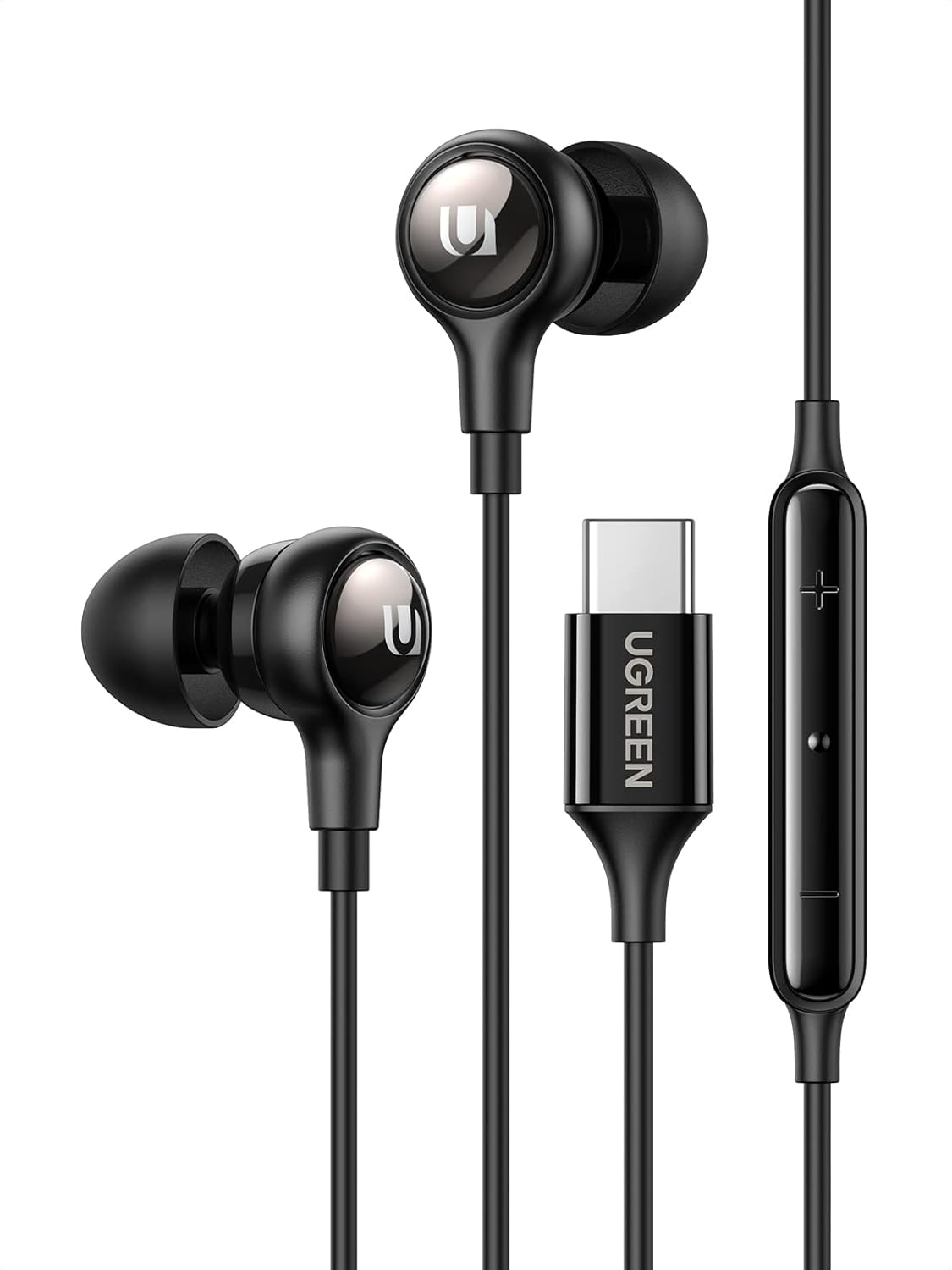 Detalle de UGREEN HiTune USB C headphones with microphone