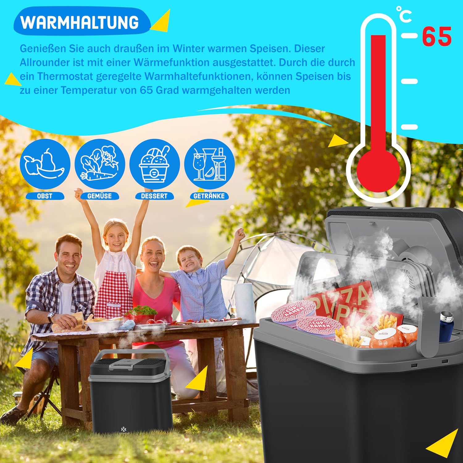 Thumbnail 5 de KESSER 24 Liter Kühlbox – KÜHLT und WÄRMT