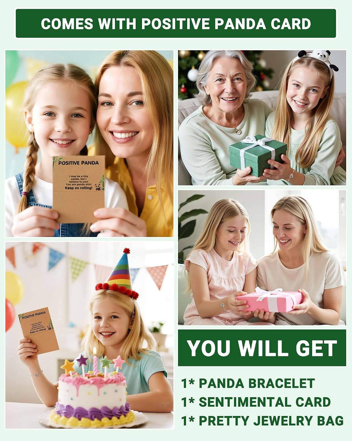 Thumbnail 5 de D Dongjiangjin Panda Bracelet for Teenage Girls