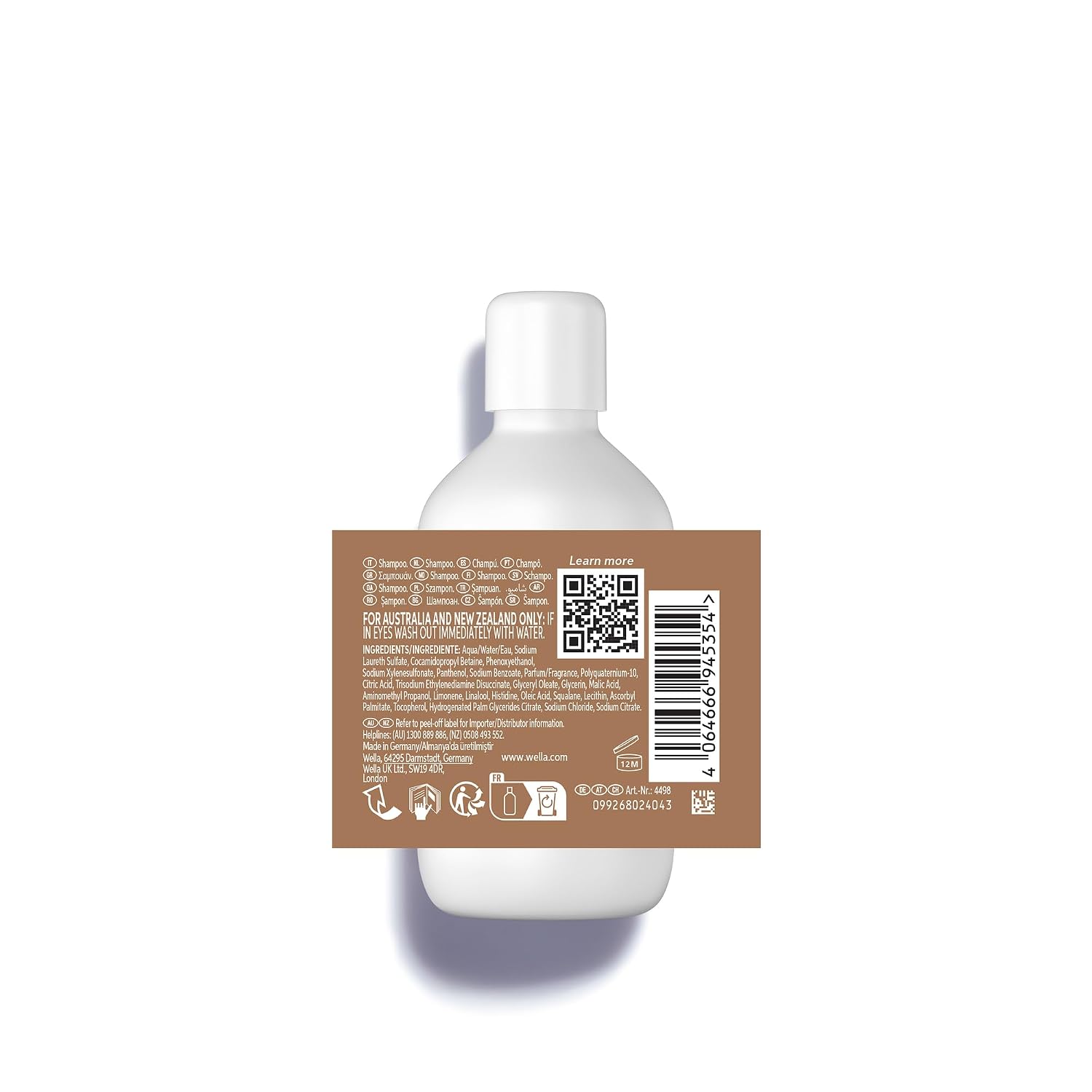 Thumbnail 6 de Wella Professionals Ultimate Smooth Shampoo 100 ml