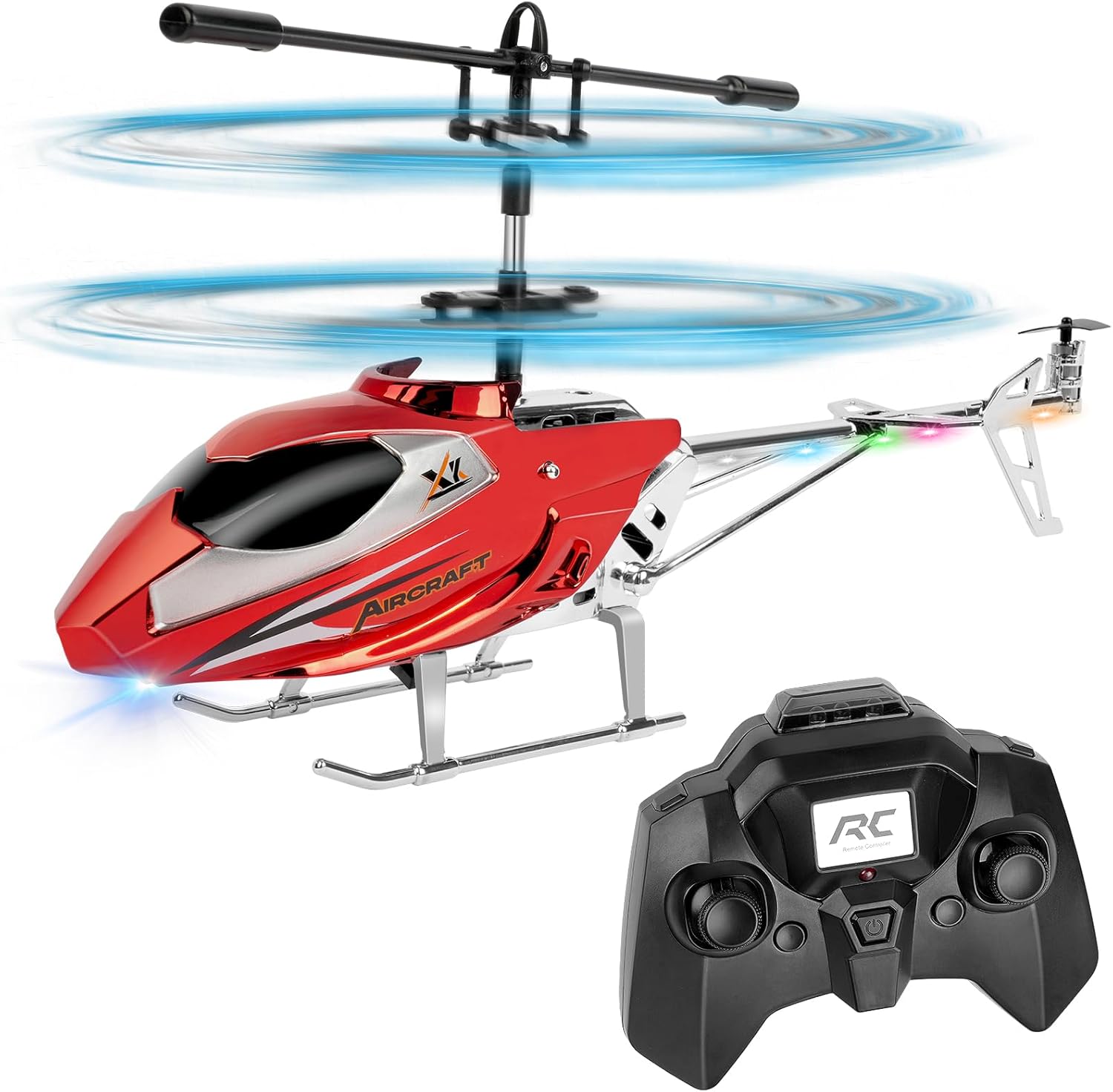 Aolso Hubschrauber RC mit 2,4-GHz-Funk, 3,5-Kanal und Höhenhaltefunktion (Indoor/Outdoor)
